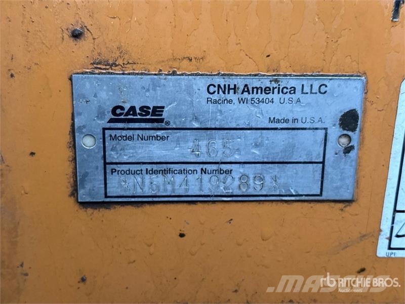 CASE 465 Skid steer loaders