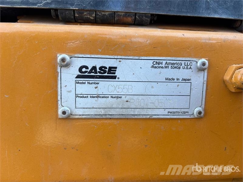 CASE CX55B Mini Excavator Miniescavatori