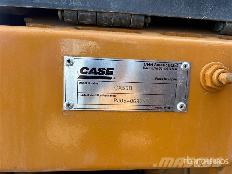 CASE CX55B Mini Excavator Miniescavatori