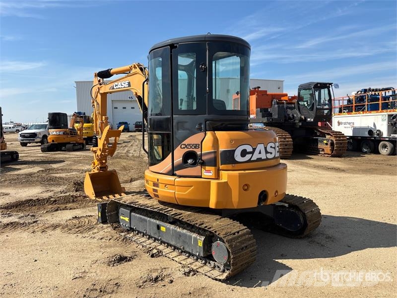 CASE CX55B Mini Excavator Εκσκαφάκι (διαβολάκι) < 7t