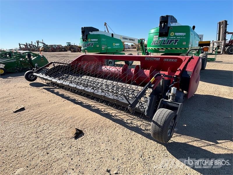 Case IH 3016-15 15 ft Belt Combine Pickup Header Derliaus nuėmimo kombainų galvos