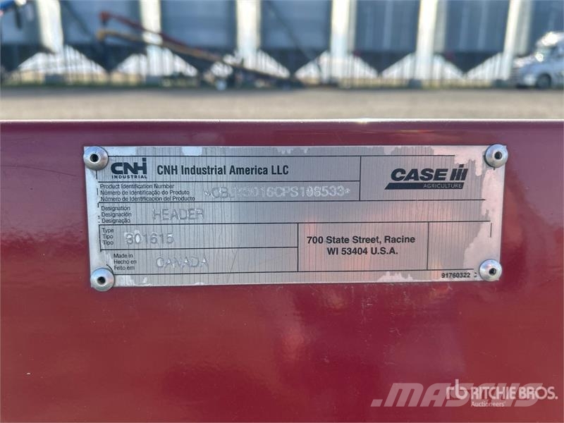 Case IH 3016 Series II 15 ft Combine Pickup Header Glave hederi za kombajne
