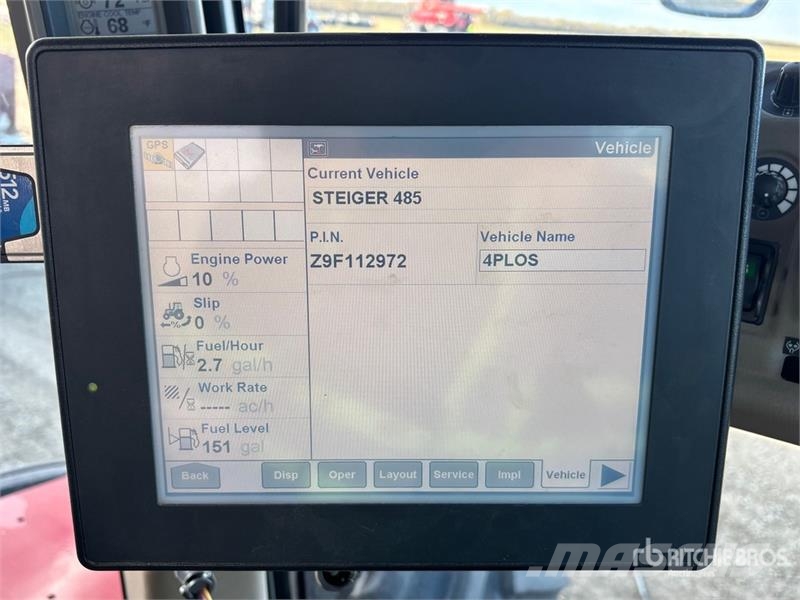 Case IH 485 4WD Tractor الجرارات
