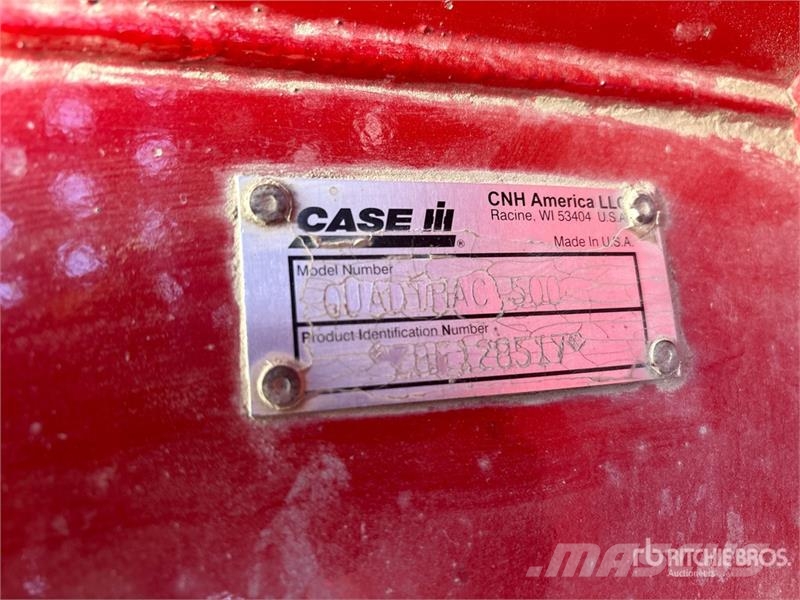 Case IH 500 Quadtrac Track Tractor الجرارات