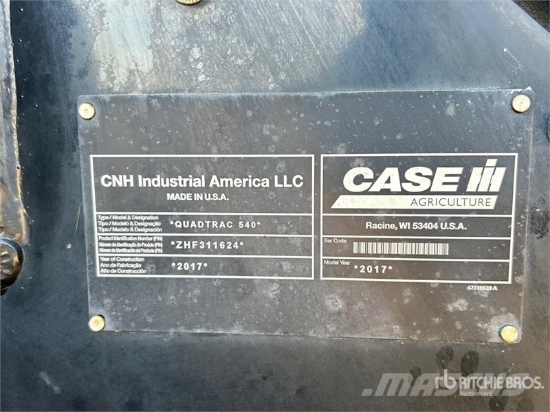 Case IH 540 الجرارات