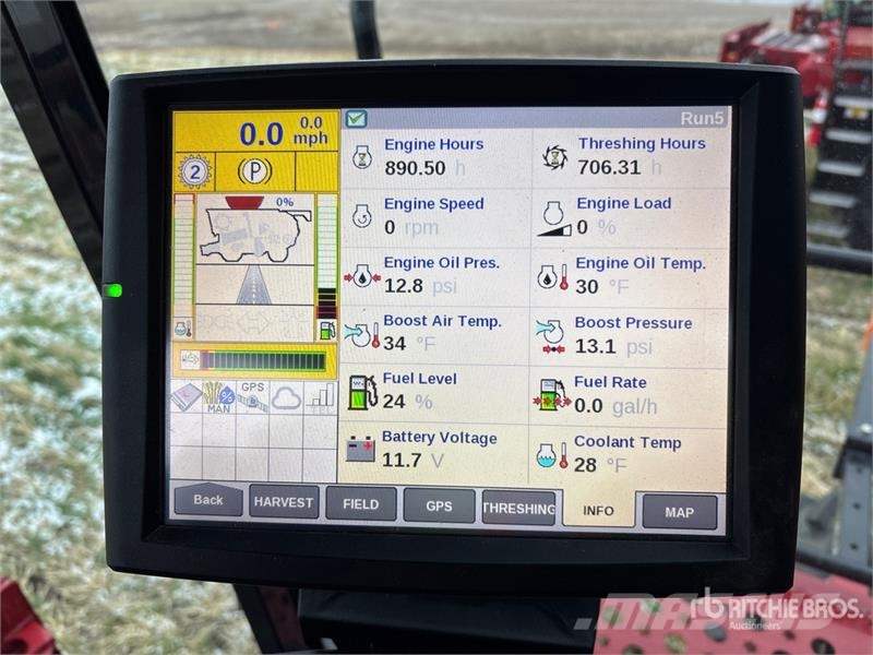 Case IH 7250 Combine Harvester Cosechadoras combinadas