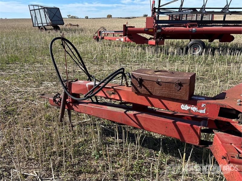 Case IH 730 30 ft Pull Type Swather Windrower (Inoperable) Zwadharken