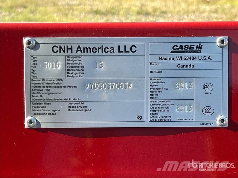Case IH 8230 Θεριζοαλωνιστικές μηχανές