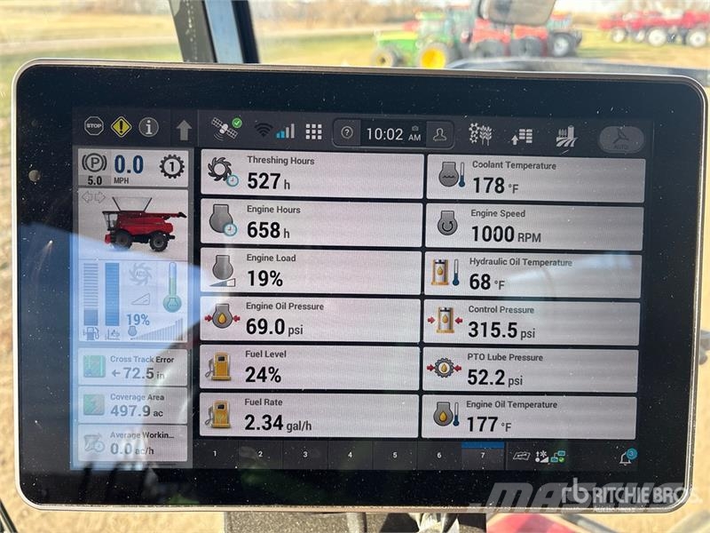 Case IH 8260 Combine Harvester Combine de secerat