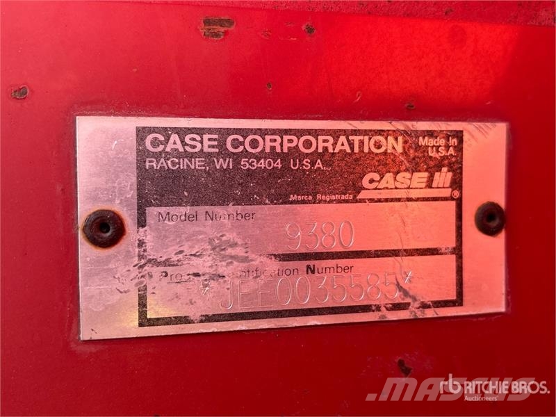 Case IH 9380 Articulated 4WD Tractor Landbrug - Andet 