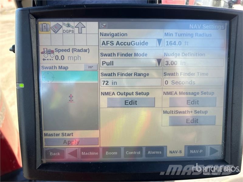 Case IH Patriot 3330 100 ft 4x4 High Clearance Self-Propel رشاشات ذاتية الحركة