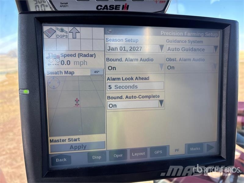 Case IH Patriot 4440 120 ft 4x4 High Clearance Self-Propel Self-propelled sprayers