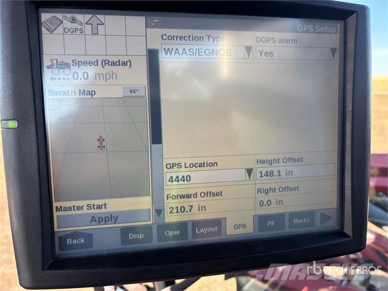 Case IH Patriot 4440 120 ft 4x4 High Clearance Self-Propel Self-propelled sprayers