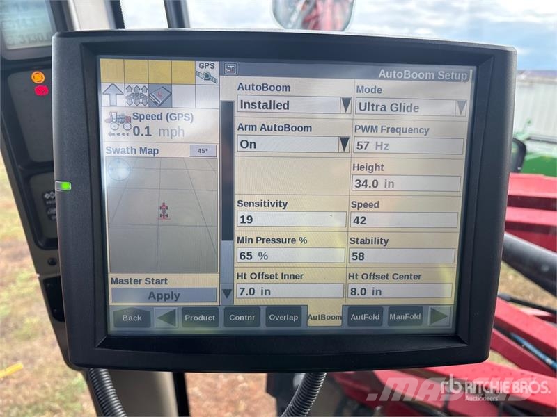 Case IH Patriot 4440 120 ft 4x4 High Clearance Self-Propel Samohodne škropilnice