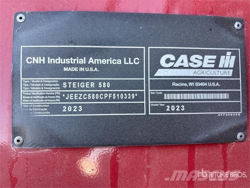Case IH Steiger 580 4WD Tractor Traktoriai