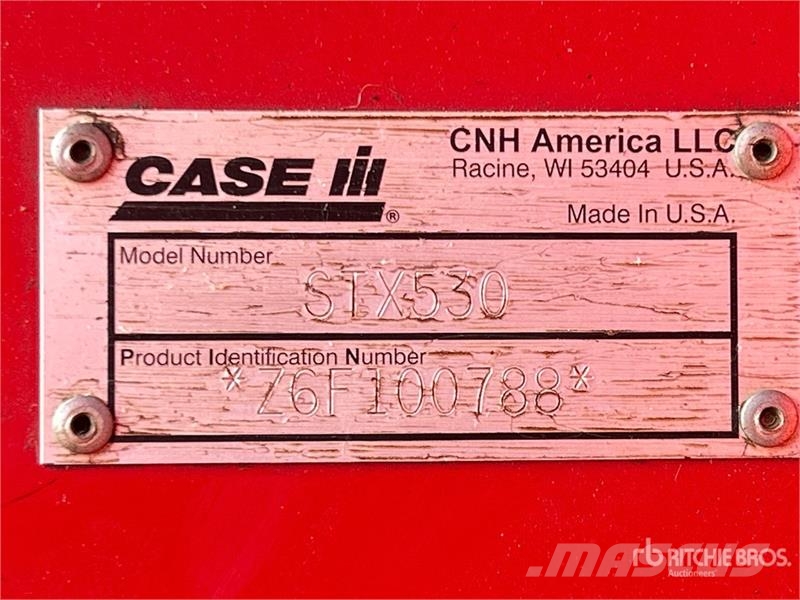 Case IH STX535HD ماكينات زراعية - غير ذلك