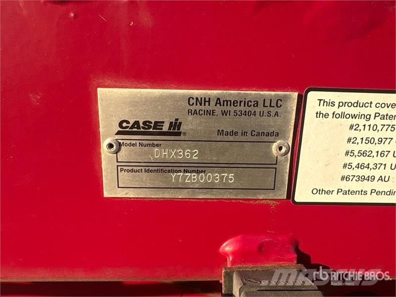 Case IH WDX1202 36 ft Swather Windrower Windrowers