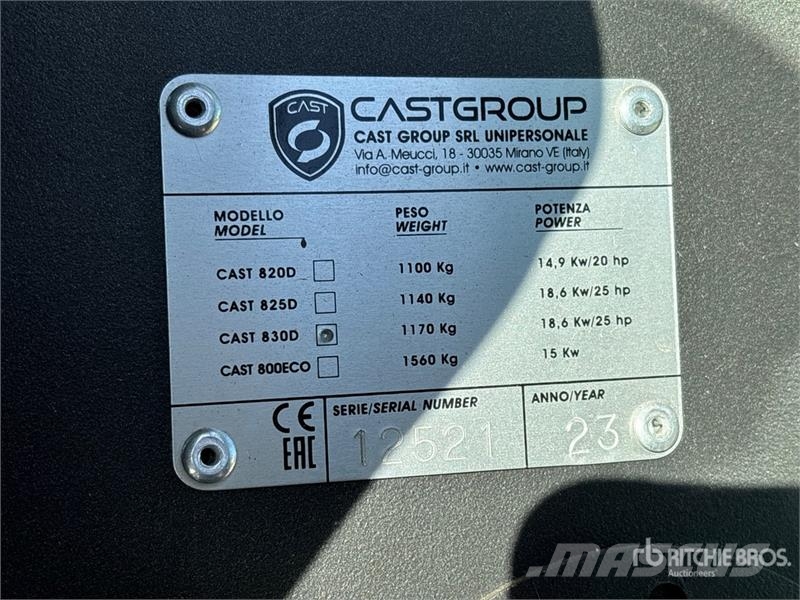 Cast 830D Wheel Loader (Unused) لوادر بعجل