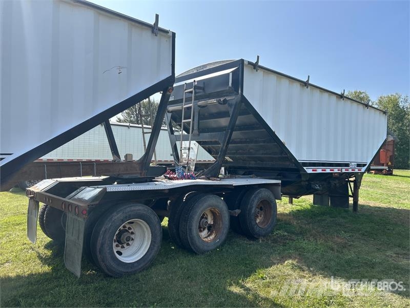 Castleton 27 ft Tri/A Super B-Train Lead Grain Trailer Prikolice za žito