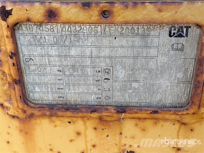 CAT 131 in 4-Way Motor Grader Blade - Fits Cat 12M/140 نصول
