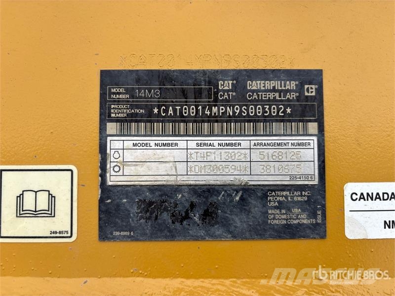 CAT 14M3 Motor Grader Niveleuse