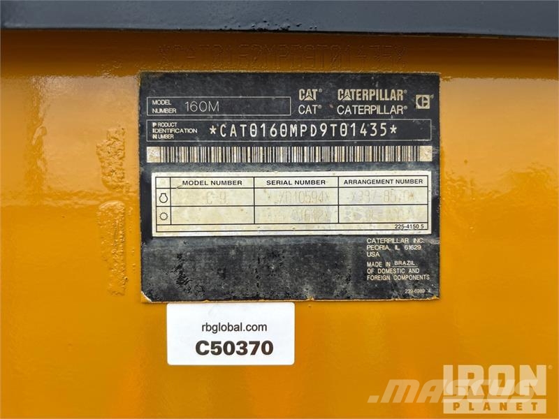 CAT 160M AWD Motor Grader Grejdry