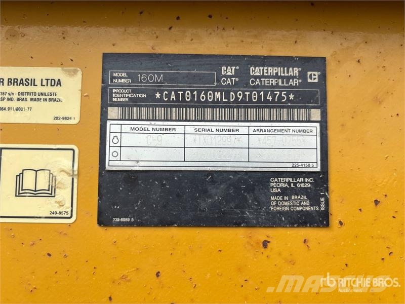 CAT 160M VHP Plus معدات تمهيد الطرق