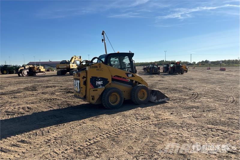 CAT 246C لوادر انزلاقية التوجيه