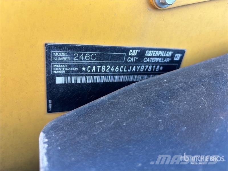 CAT 246C لوادر انزلاقية التوجيه