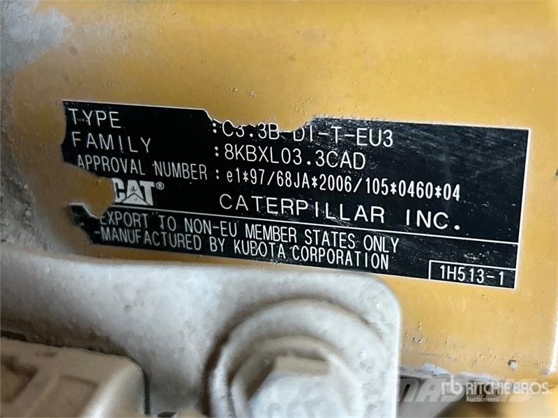 CAT 259D Lietoti riteņu kompaktiekrāvēji