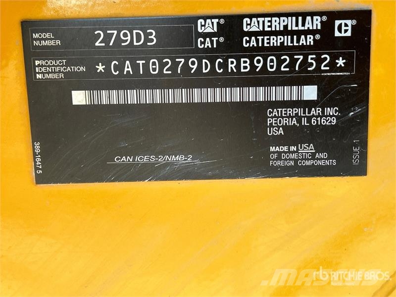 CAT 279D3 Kompaktlader