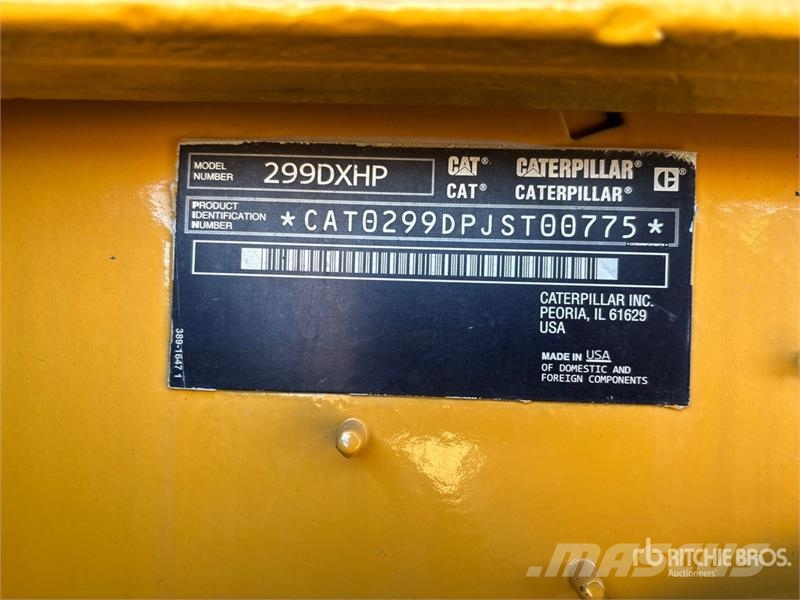 CAT 299D スキッドステアローダー