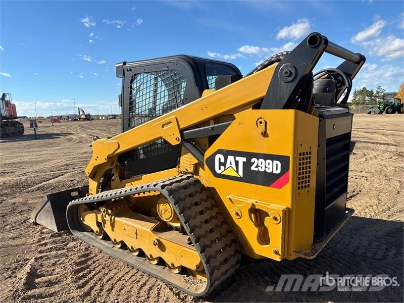 CAT 299DXHP Two-Speed High Flow Compact Track Loader Minilæsser - skridstyret
