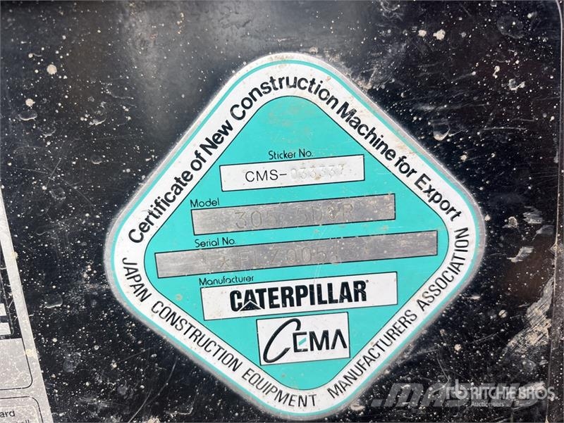CAT 305.5D CR Tracked Excavator Escavatori cingolati