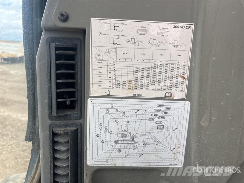 CAT 305.5D CR Tracked Excavator Escavatori cingolati