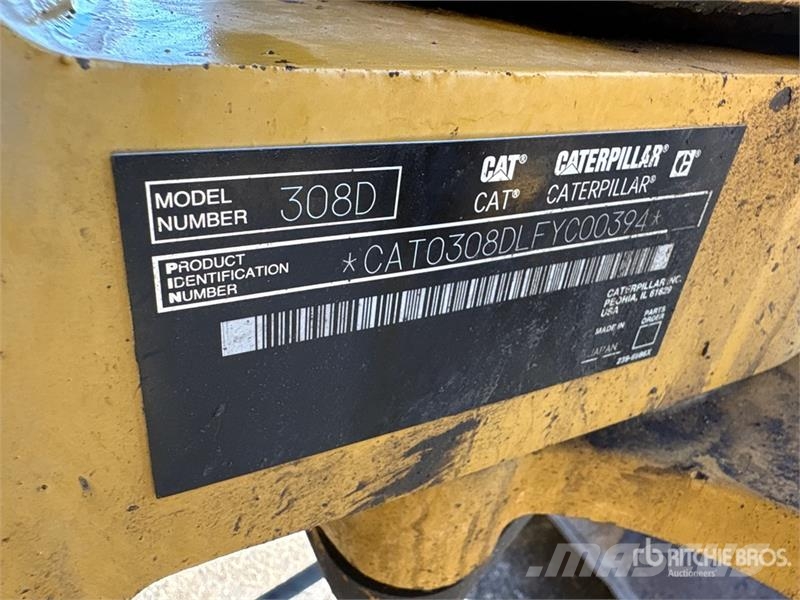 CAT 308D Tracked Excavator Гусеничные экскаваторы