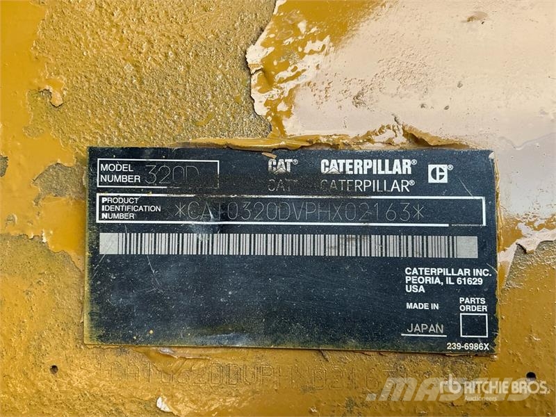 CAT 320D L Tracked Excavator Gravemaskiner på larvebånd