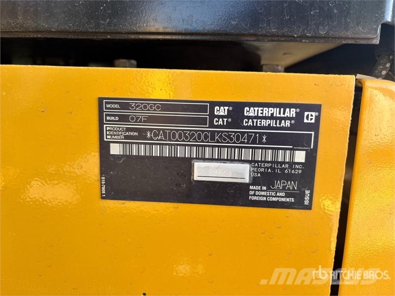 CAT 320GC Tracked Excavator Raupenbagger