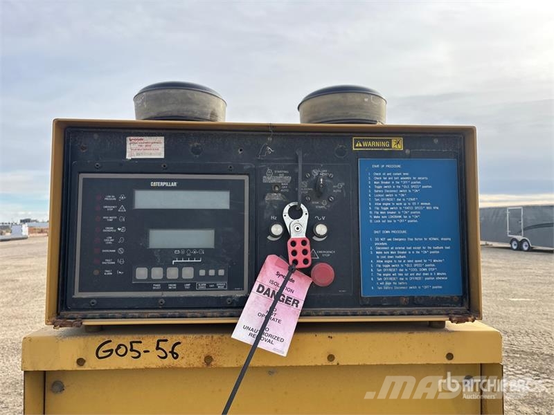 CAT 3412 Skid-Mounted Generator Set (Inoperable) Diesel Generatoren