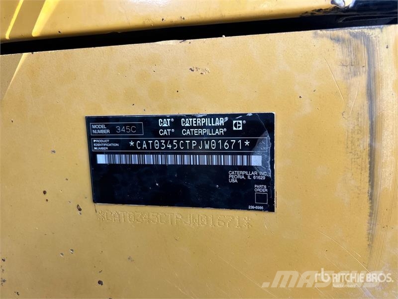 CAT 345C L Bageri gusjeničari