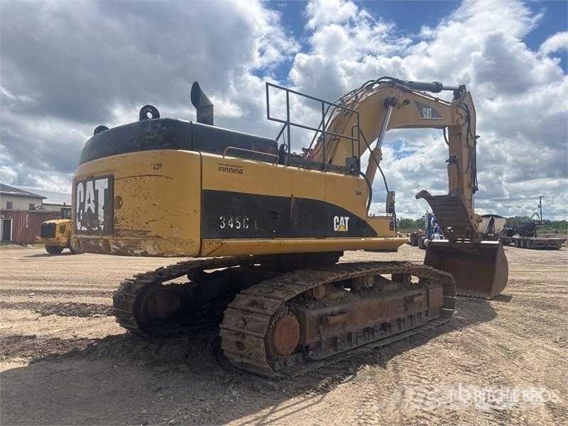 CAT 345C L حفارات زحافة