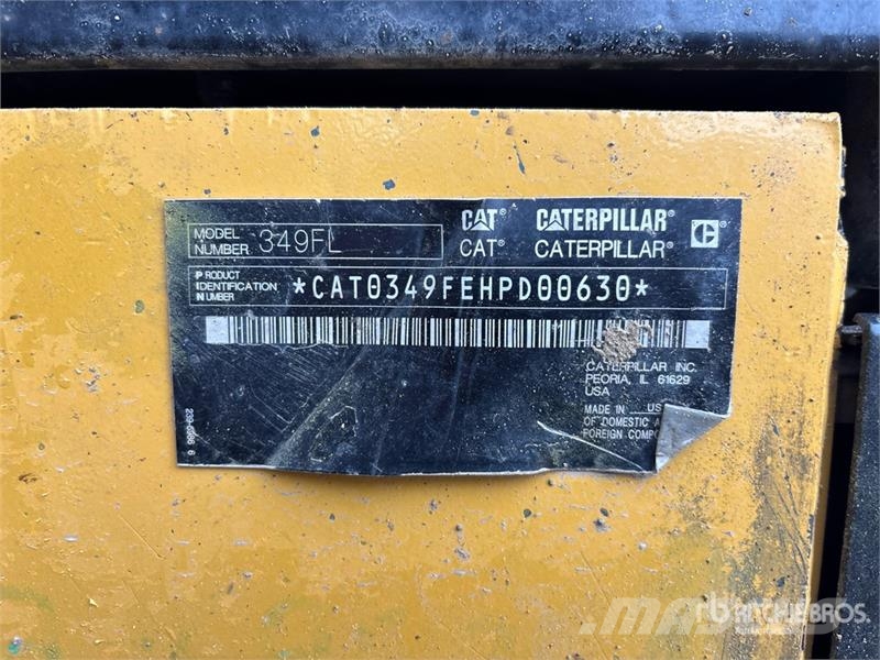 CAT 349F L Tracked Excavator Bageri guseničari
