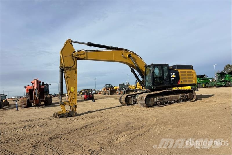 CAT 349F L Tracked Excavator Kāpurķēžu ekskavatori