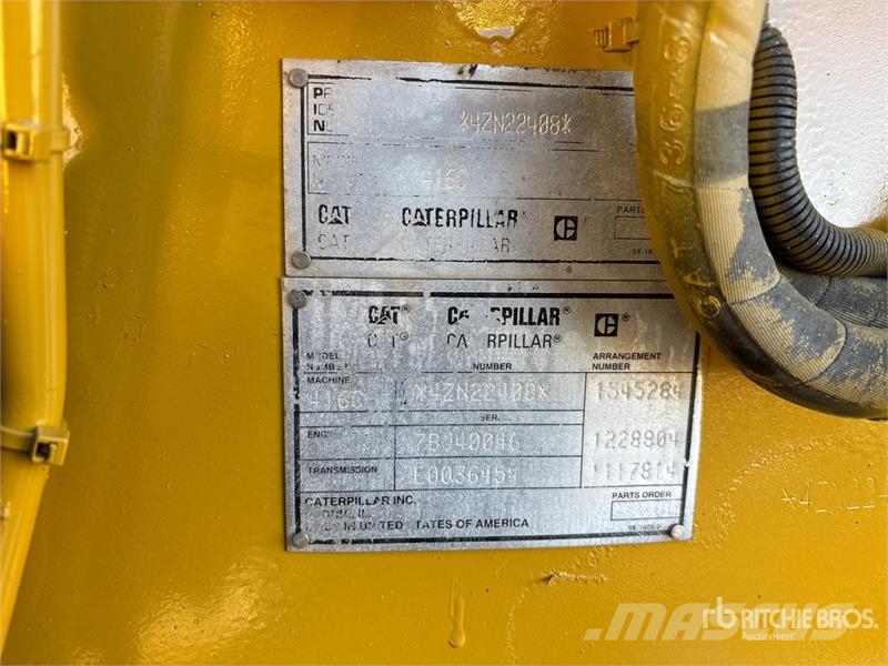 CAT 416C Baggerlader