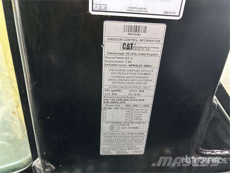 CAT 538GF Processor Procesadoras y cortadoras de leña
