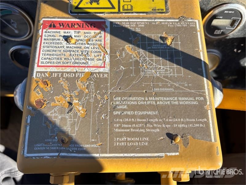 CAT 561D Torupaigaldajad