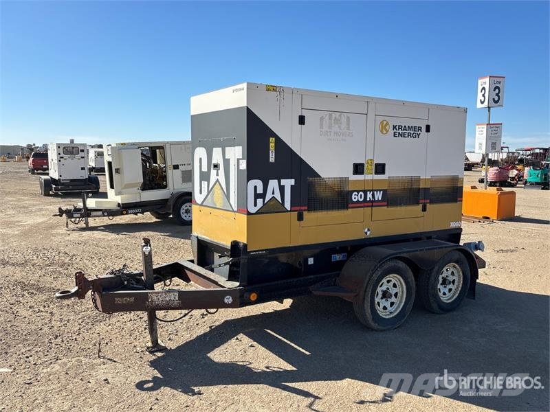 CAT 60 kW Mobile Generator Set (Inoperable) Diesel Generators
