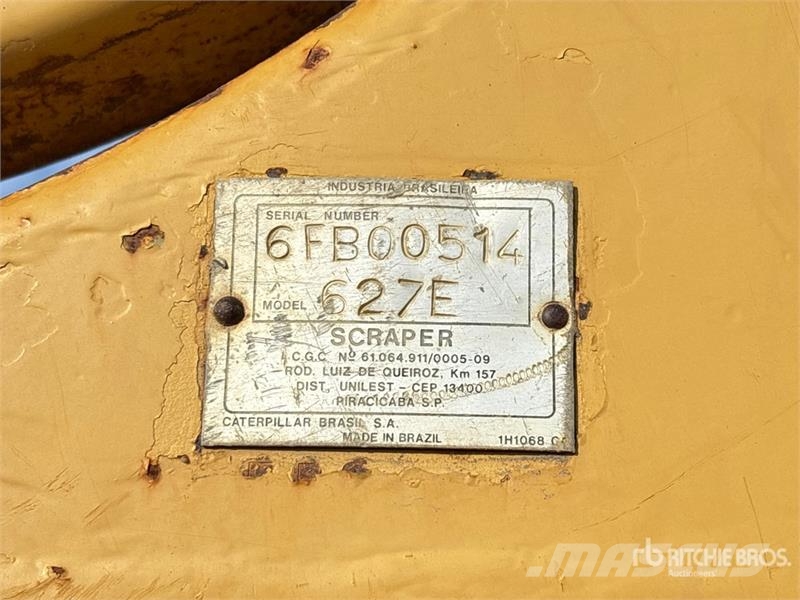 CAT 627E Schaber