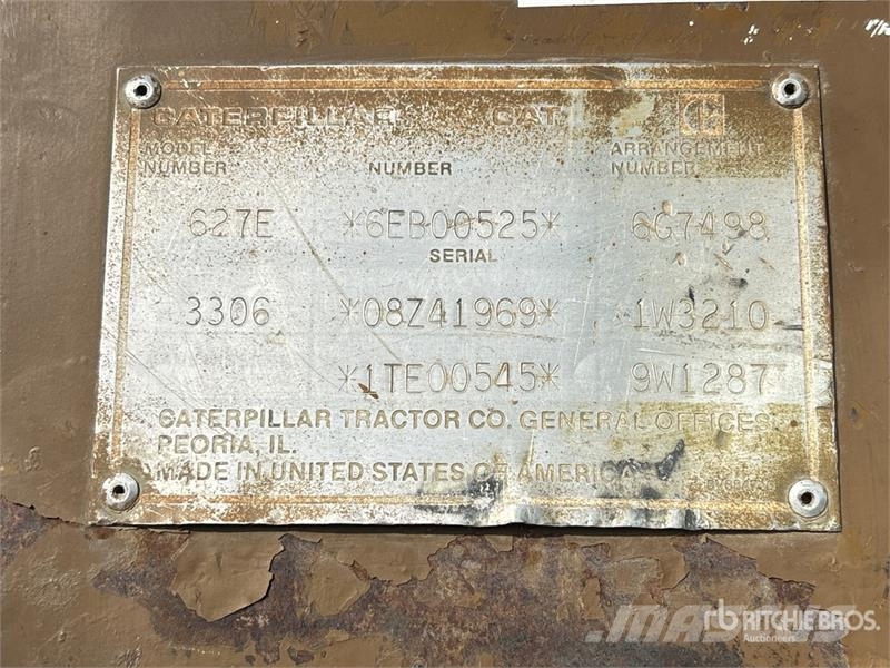 CAT 627E Schaber