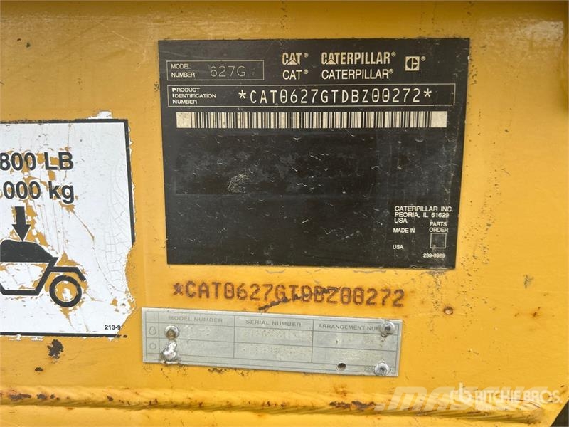 CAT 627G Raspadores